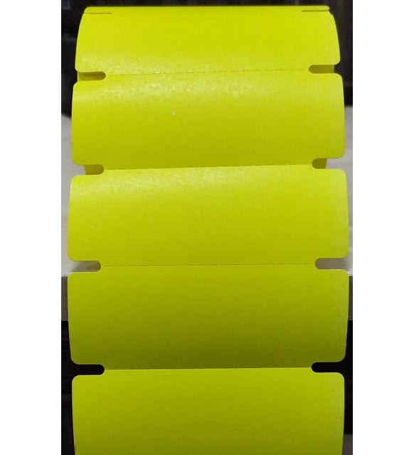 100X38 RAF ETİKETİ YANDAN ÇENTİKLİ