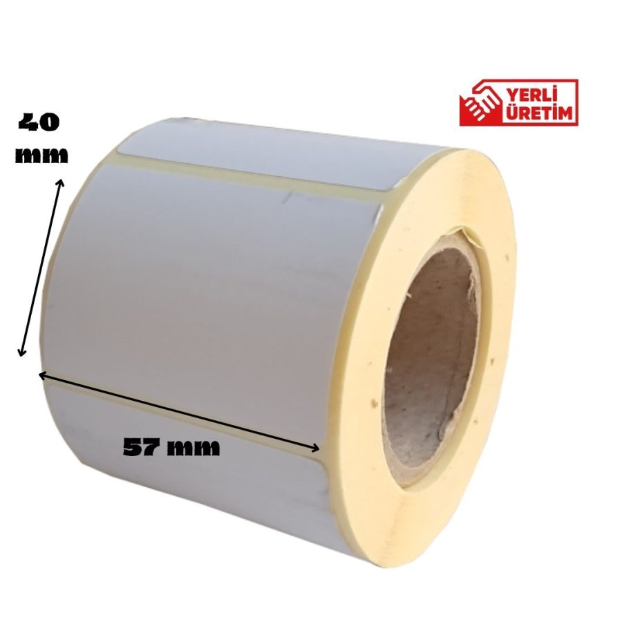 57X40 TERAZİ ETİKETİ 500LÜ SARIM